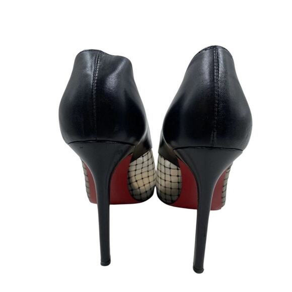 Louboutin Peep Toe Stilettos - Picture 5 of 7